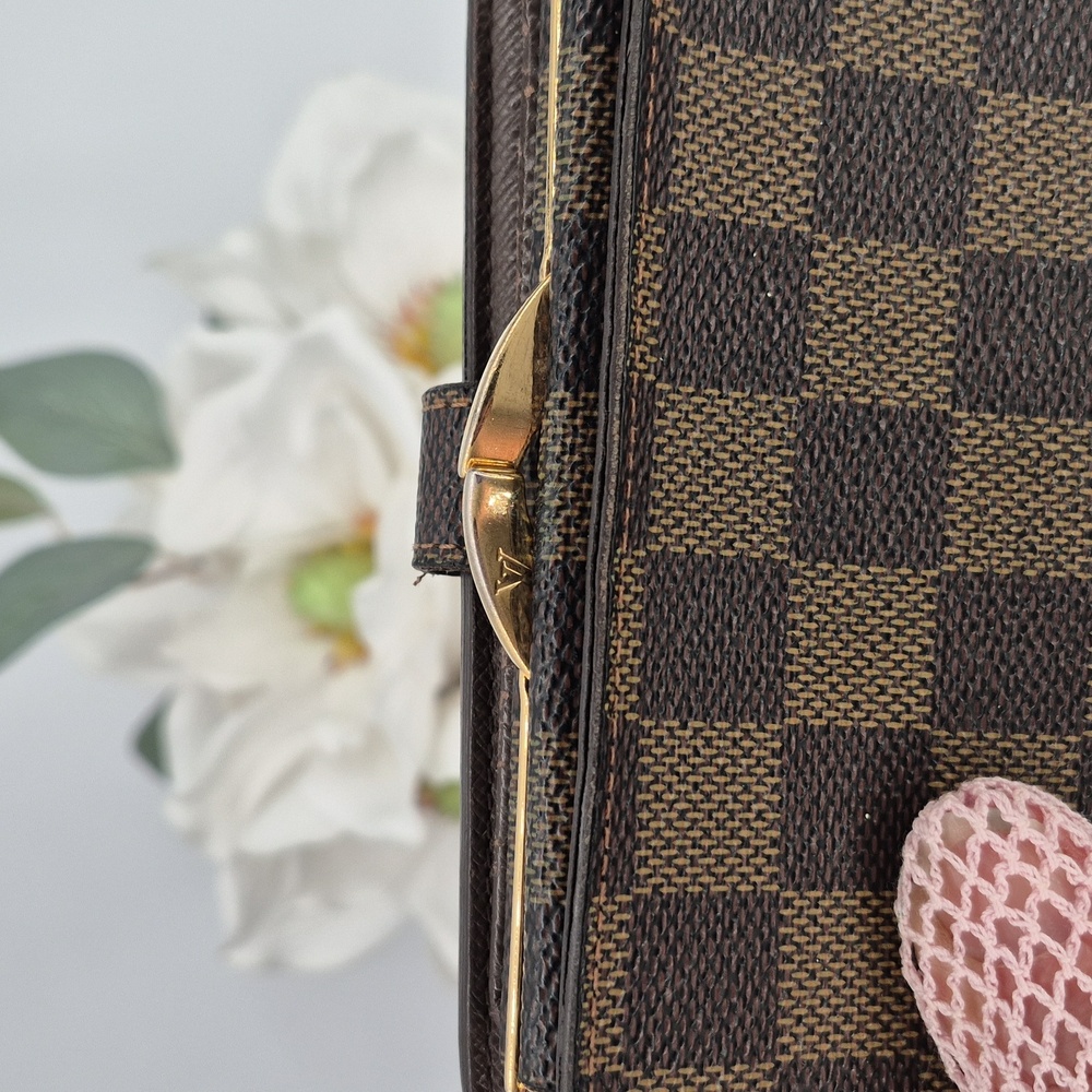 Authentic LOUIS VUITTON DAMIER Kisslock WALLET - Picture 8 of 15